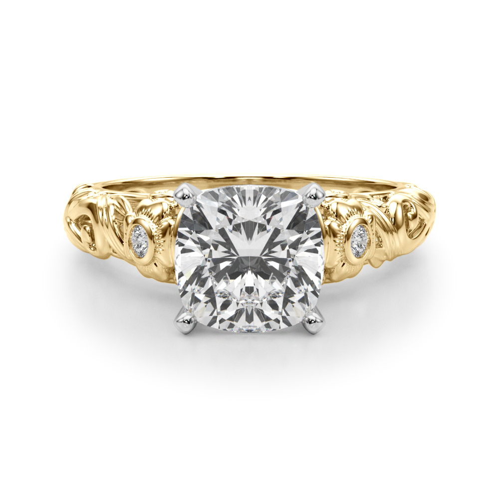 Dafna Natural 4 Prong Set Diamond Ring
