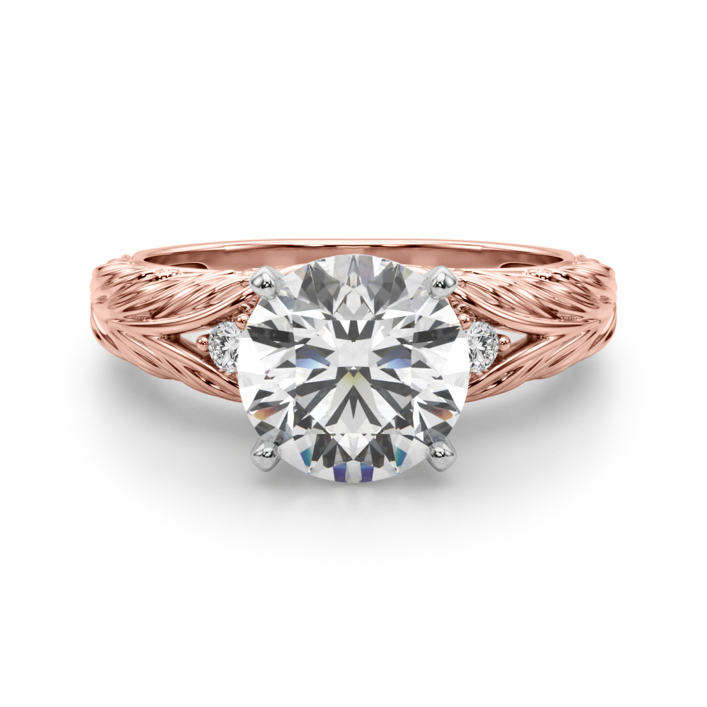 Dhrastlin Lab-Created 4 Prong Set Diamond Ring