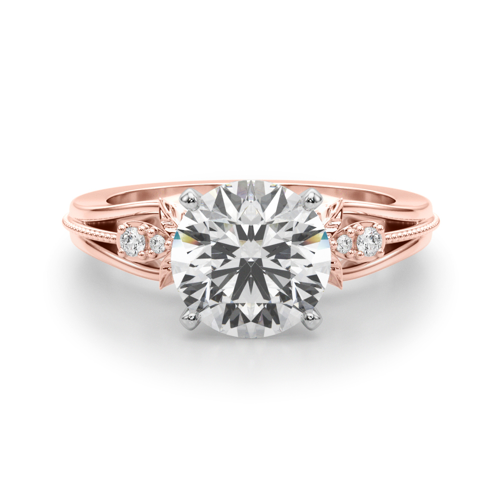 Naira Lab-Created 4 Prong Set Diamond Ring