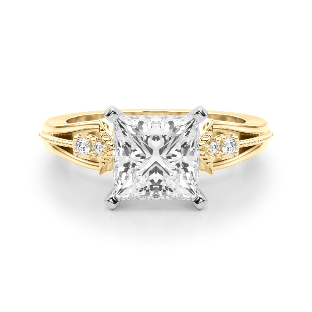 Naira Lab-Created 4 Prong Set Diamond Ring