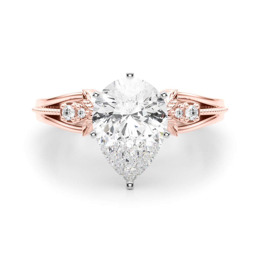 Naira Lab-Created 6 Prong Set Diamond Ring