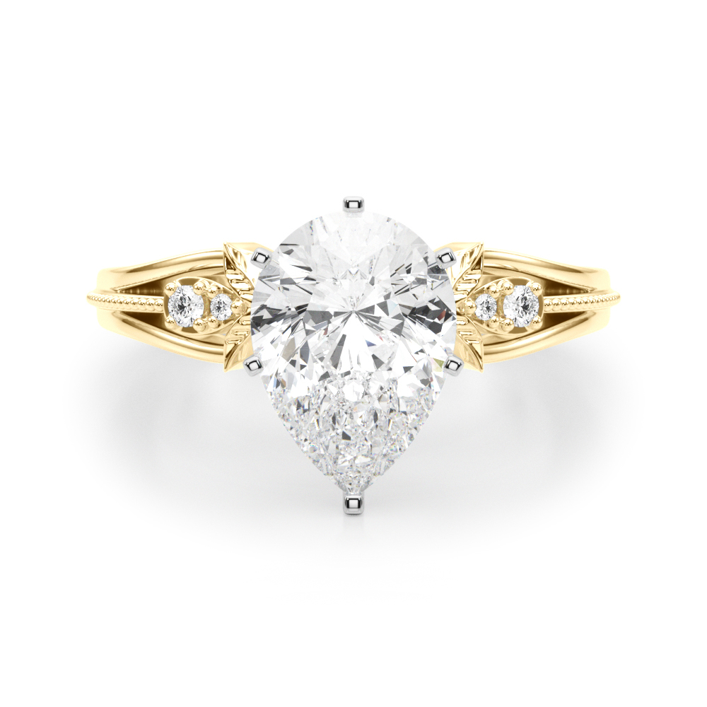 Naira Lab-Created 6 Prong Set Diamond Ring