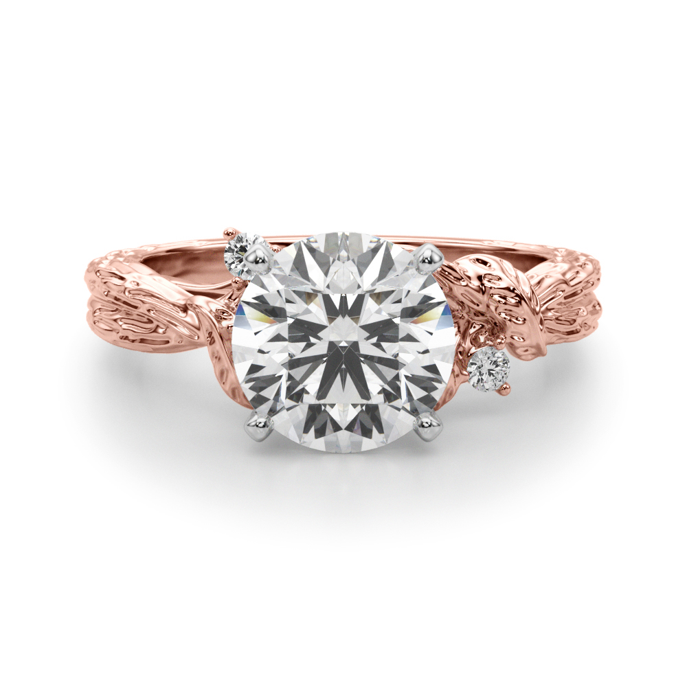 Niroslin Lab-Created 4 Prong Set Diamond Ring