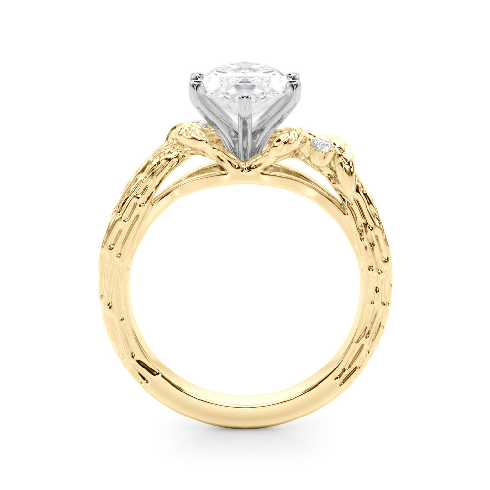 Niroslin Lab-Created 6 Prong Set Diamond Ring