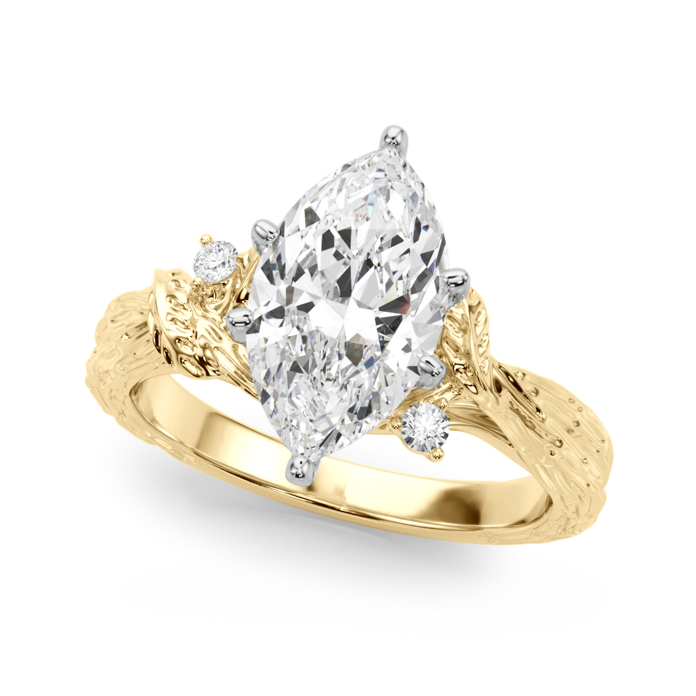 Niroslin Lab-Created 6 Prong Set Diamond Ring