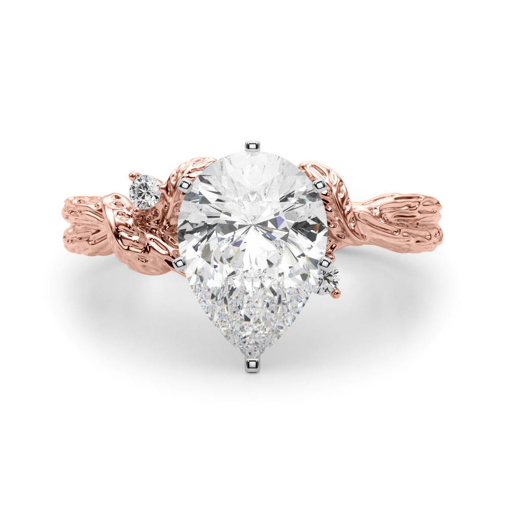 Niroslin Lab-Created 6 Prong Set Diamond Ring