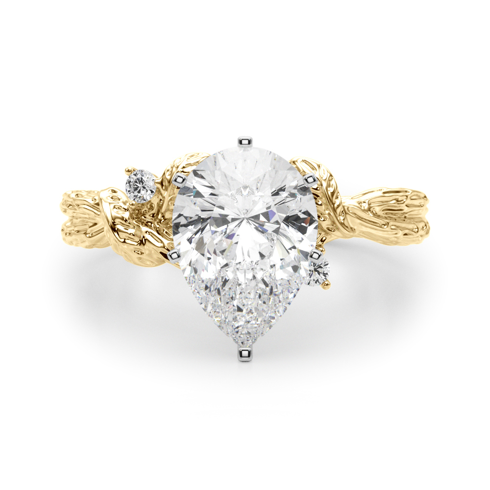 Niroslin Lab-Created 6 Prong Set Diamond Ring