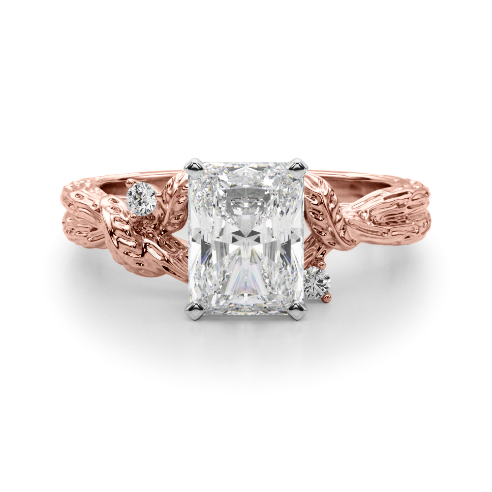 Niroslin Lab-Created 4 Prong Set Diamond Ring