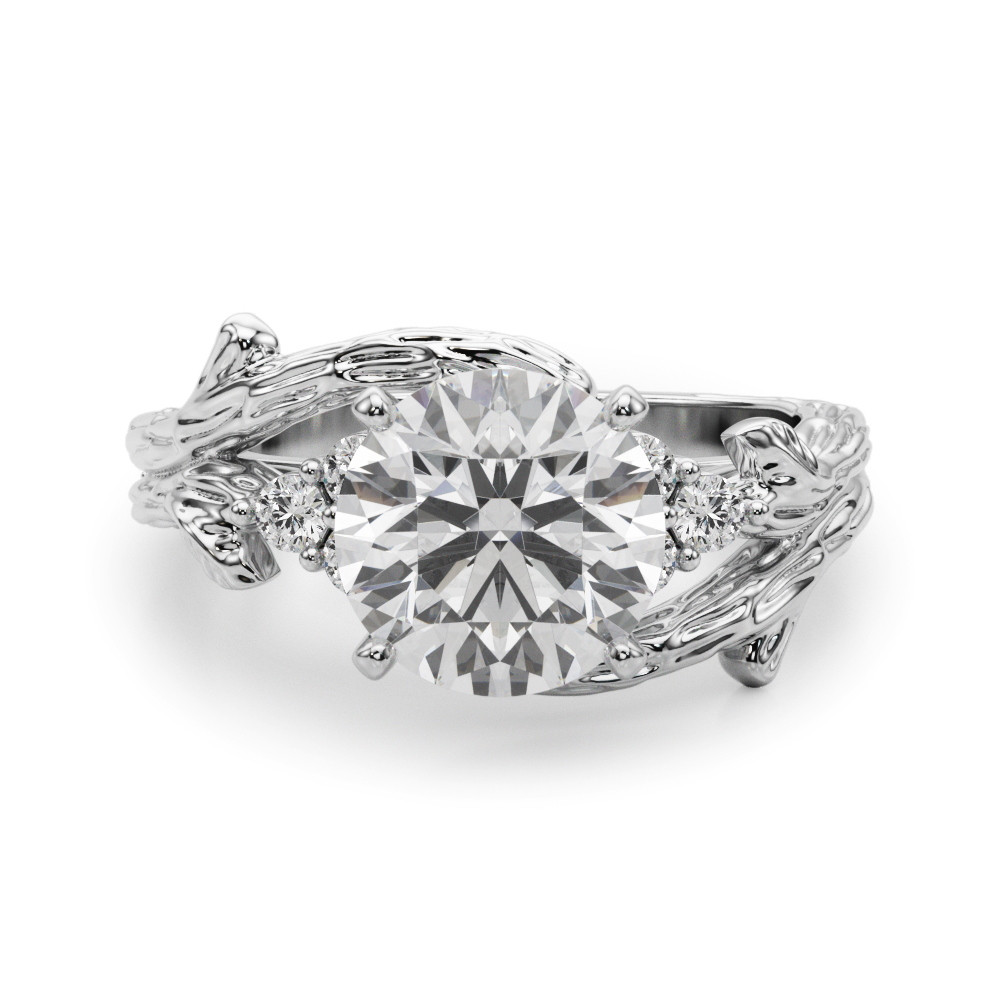 Veronisa Lab-Created 4 Prong Set Diamond Ring