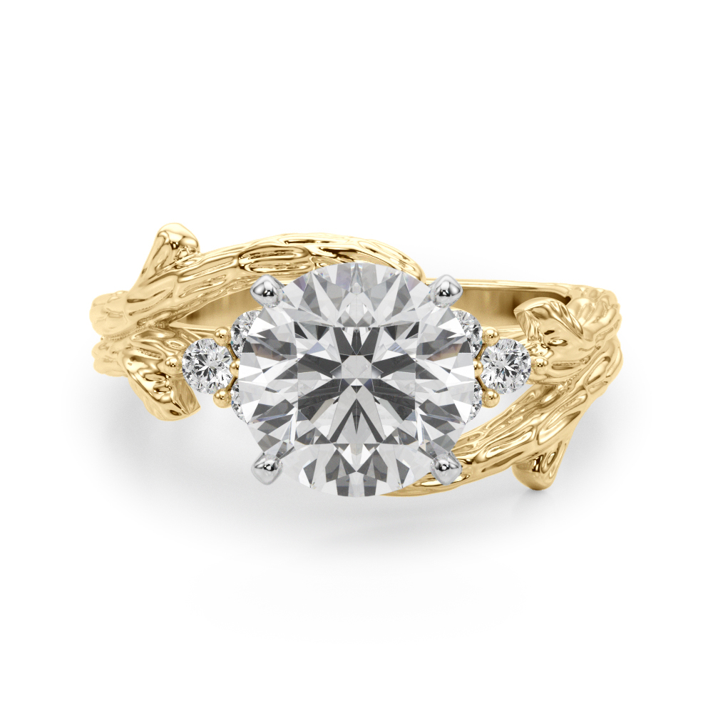 Veronisa Lab-Created 4 Prong Set Diamond Ring
