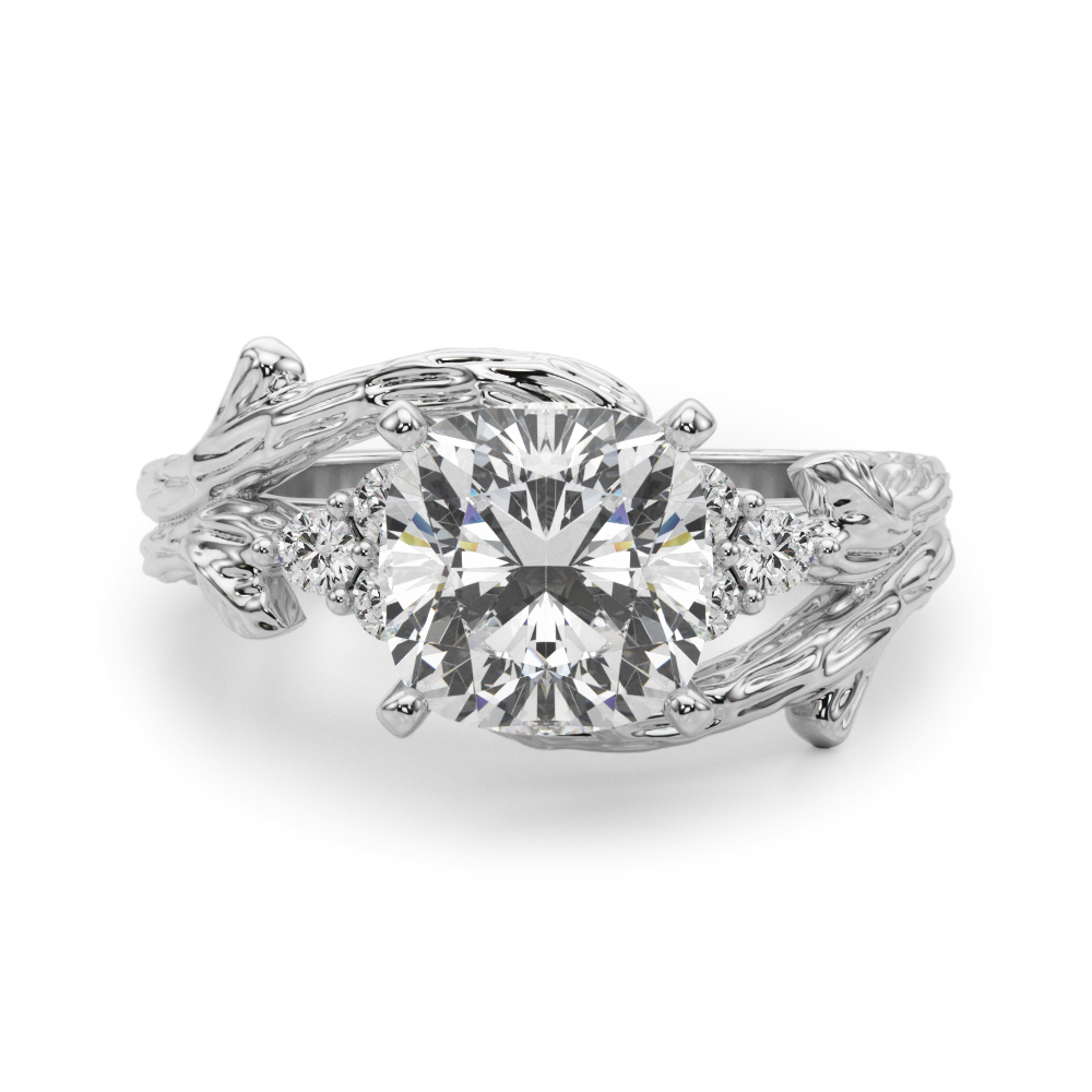 Veronisa Lab-Created 4 Prong Set Diamond Ring