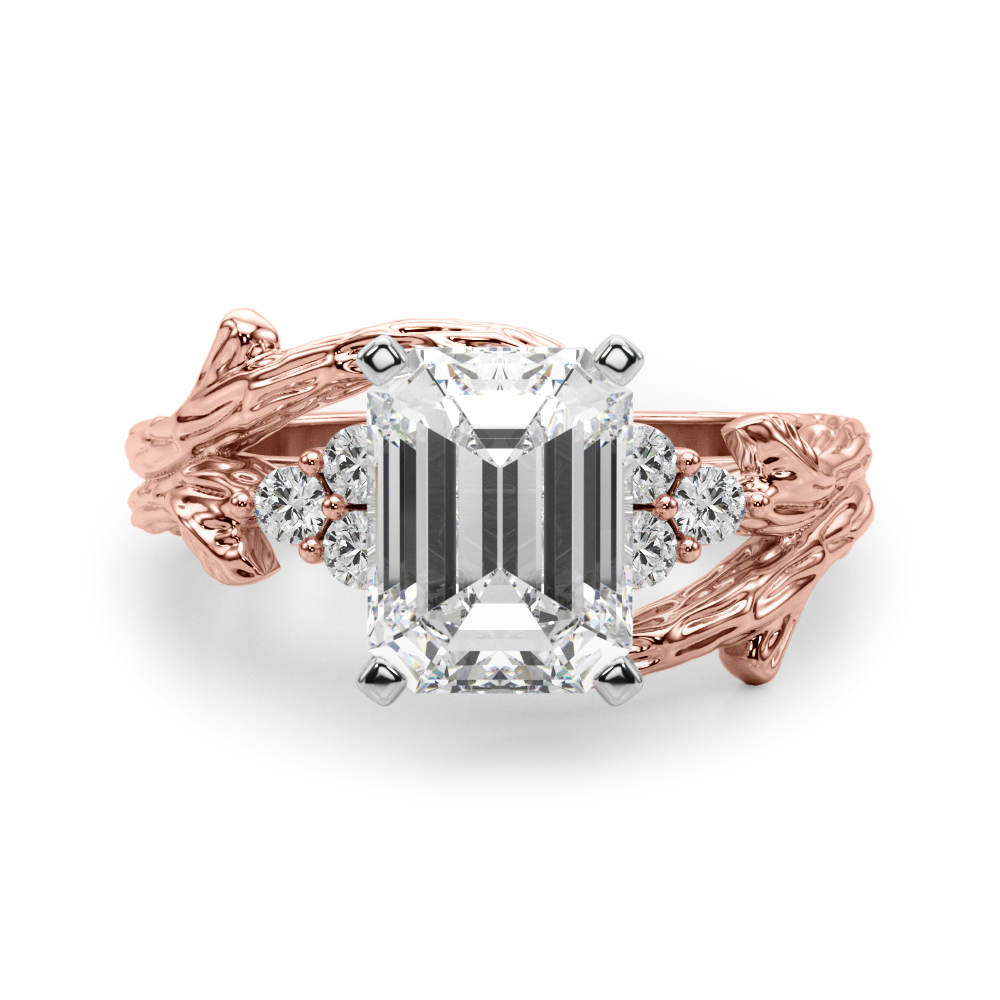 Veronisa Lab-Created 4 Prong Set Diamond Ring