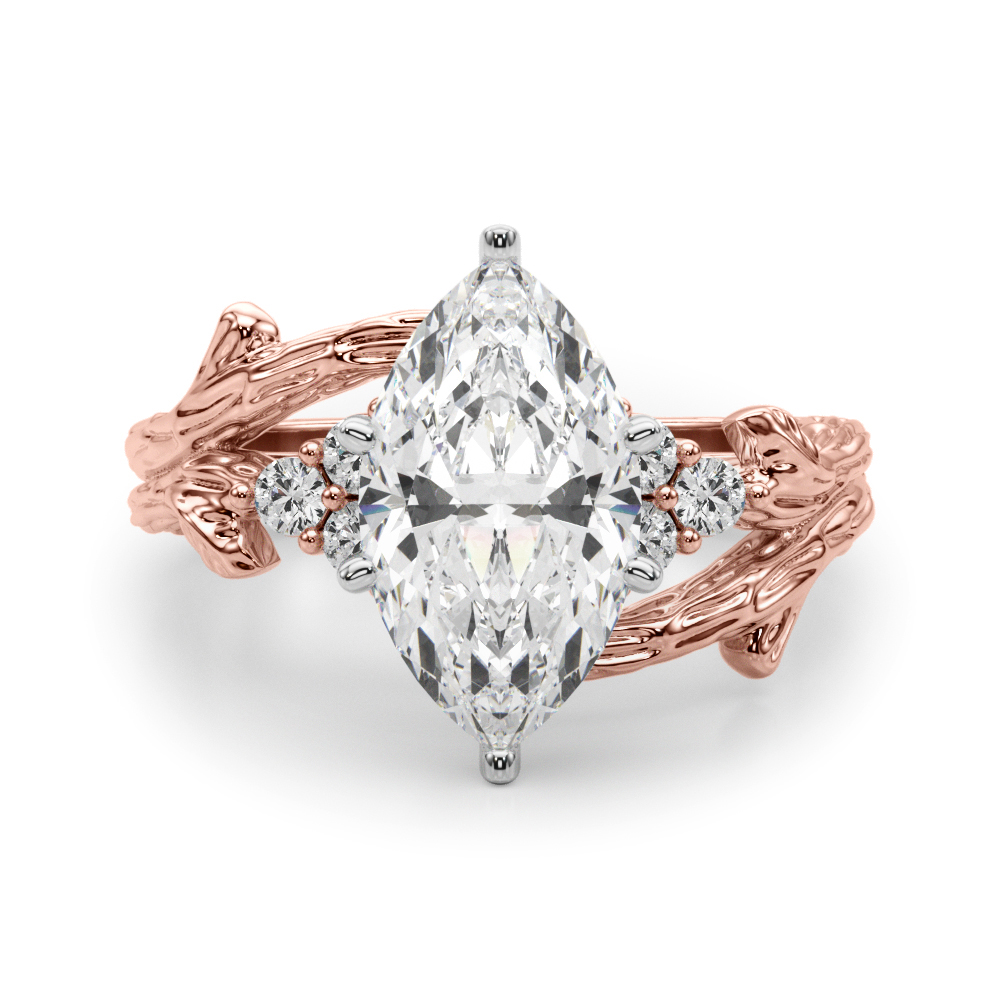 Veronisa Lab-Created 6 Prong Set Diamond Ring