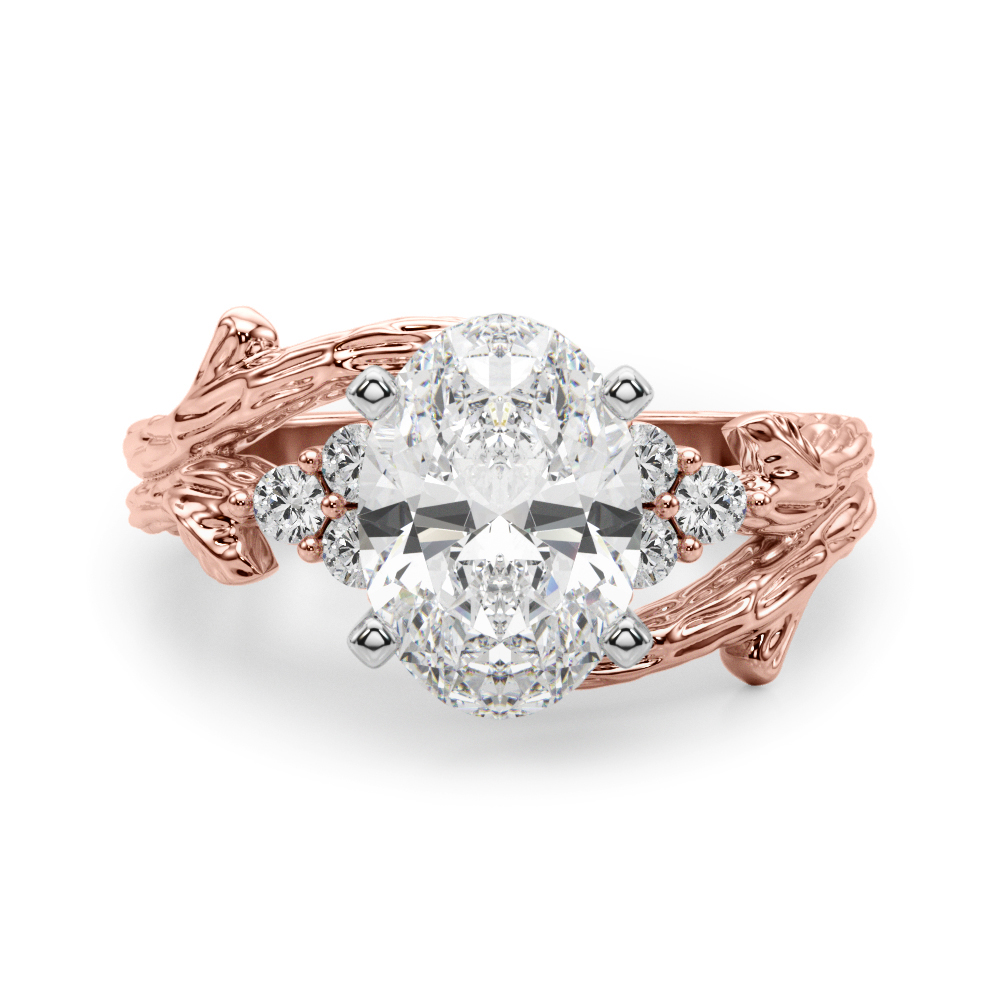 Veronisa Lab-Created 4 Prong Set Diamond Ring