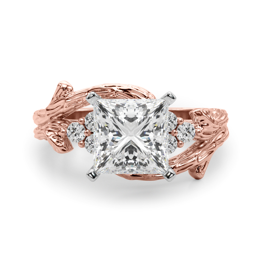 Veronisa Lab-Created 4 Prong Set Diamond Ring