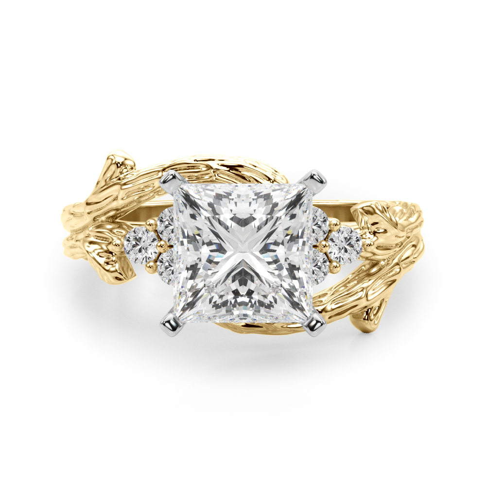 Veronisa Lab-Created 4 Prong Set Diamond Ring