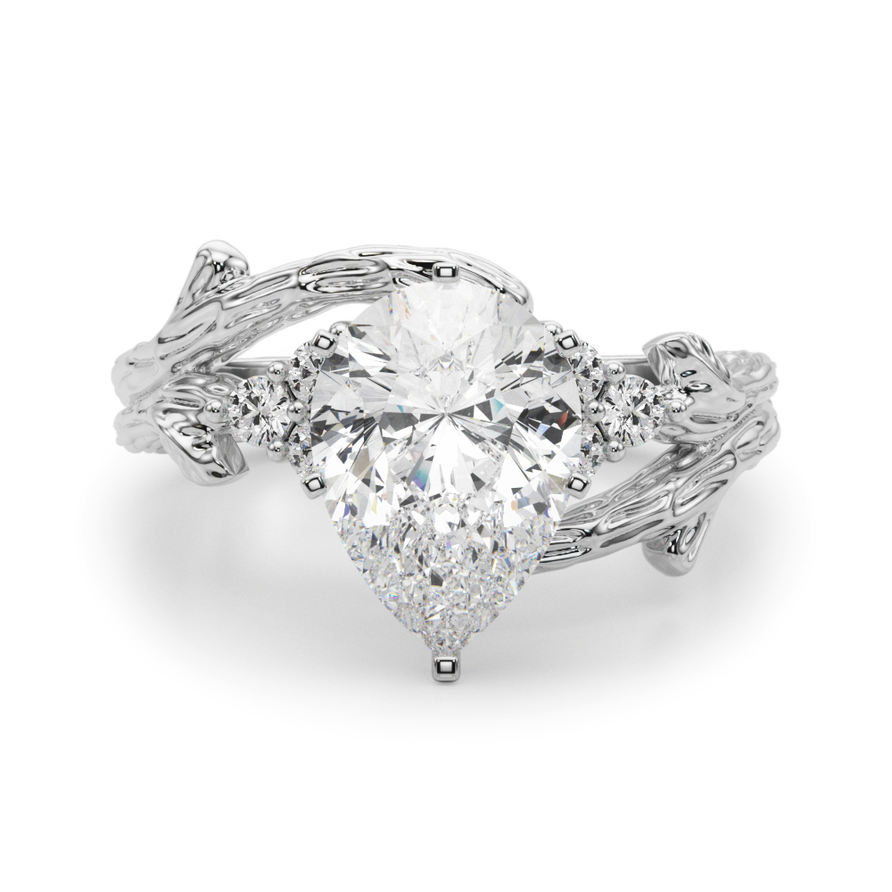 Veronisa Lab-Created 6 Prong Set Diamond Ring