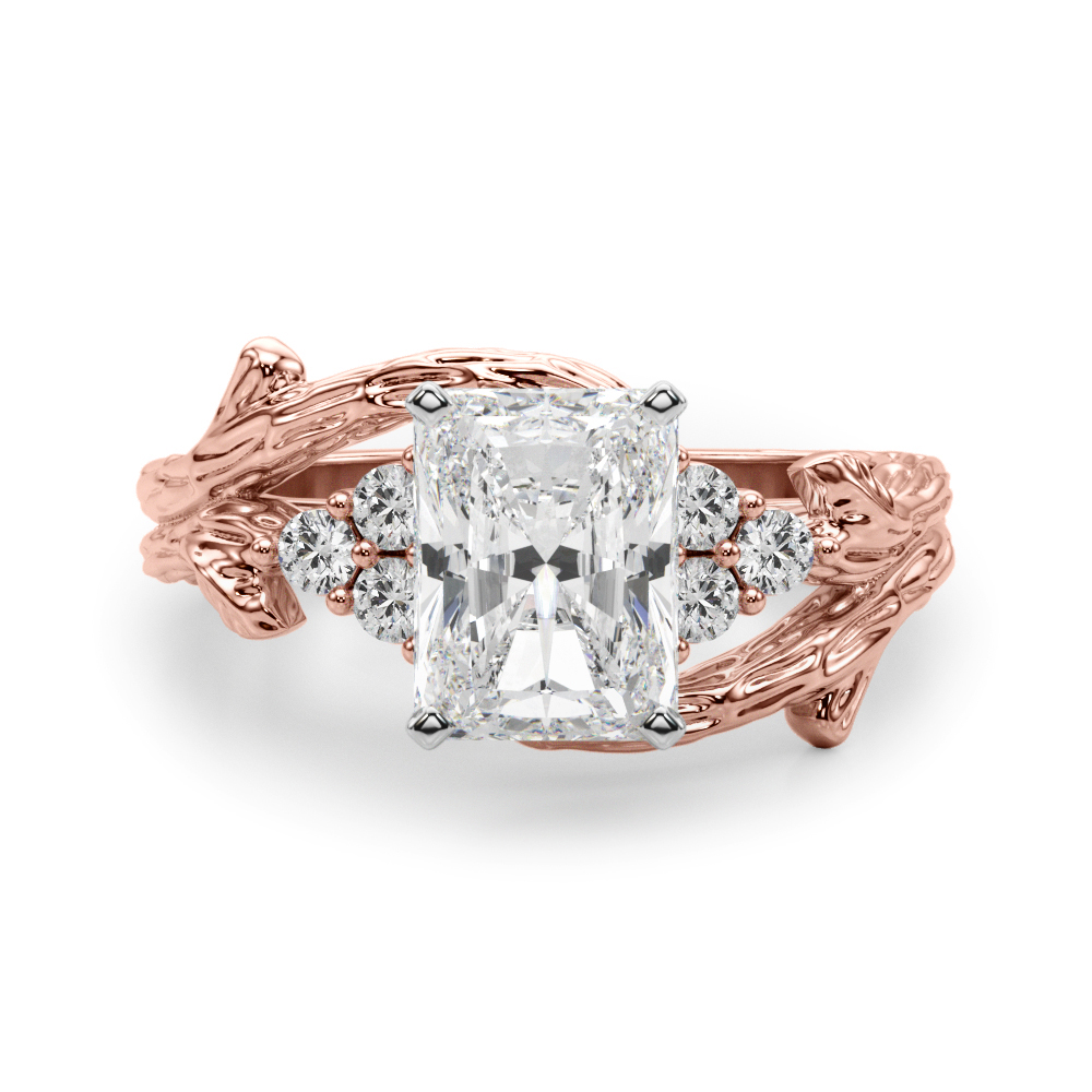 Veronisa Lab-Created 4 Prong Set Diamond Ring