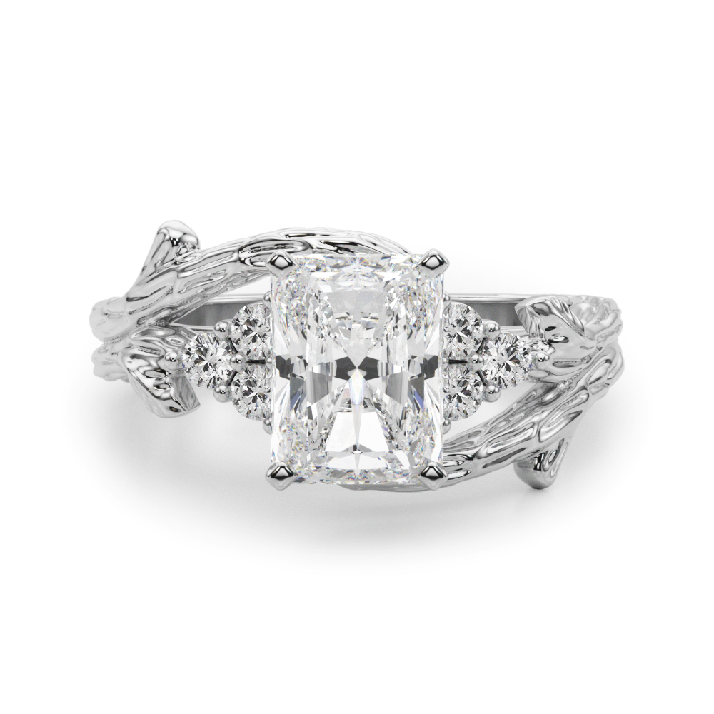 Veronisa Lab-Created 4 Prong Set Diamond Ring