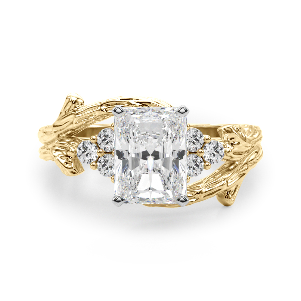 Veronisa Lab-Created 4 Prong Set Diamond Ring