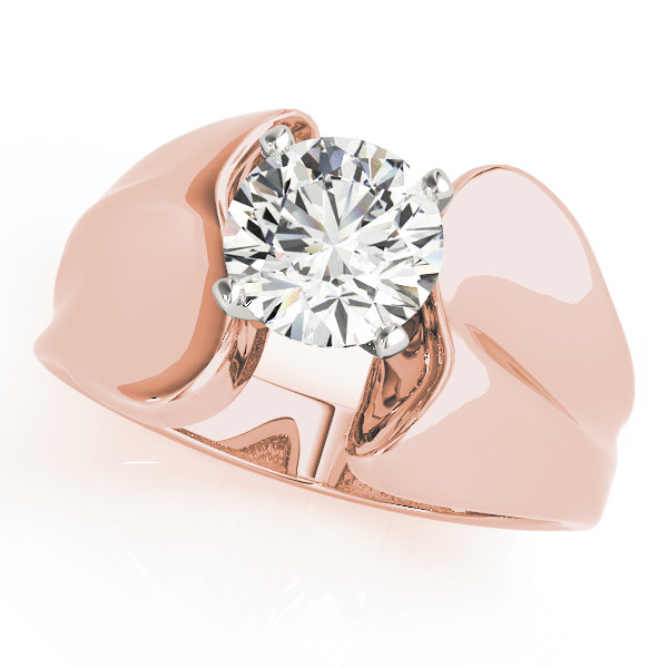 Oliua Natural 4 Prong  Diamond Ring