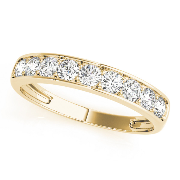 Ivyrose Natural Channel-Set  Diamond Ring