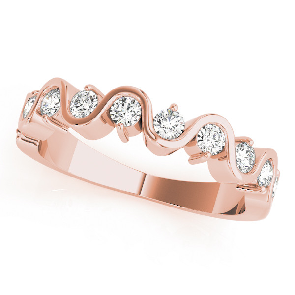 Natural Bar-Set Diamond Ring