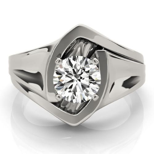 Ottelien Natural 4 Prong  Diamond Ring