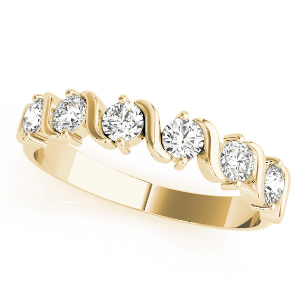 Natural Bar-Set Diamond Ring