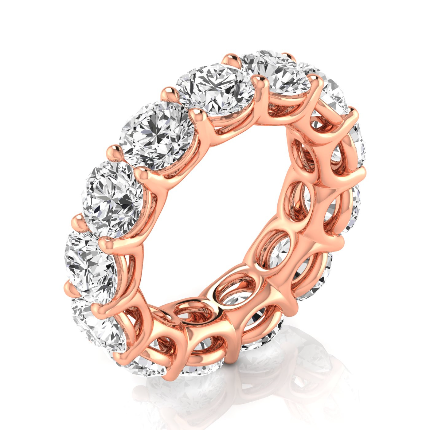 Khalani 1.90 - 11.25 Carat Prong Eternity Diamond Ring