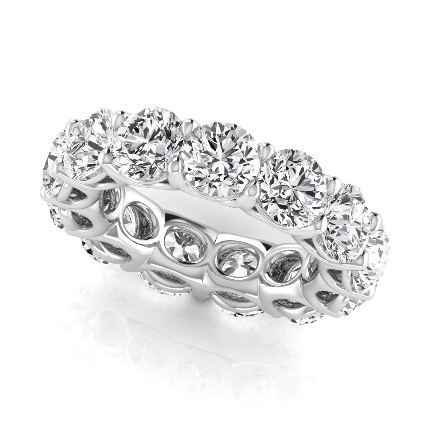 Khalani 1.90 - 11.25 Carat Prong Eternity Diamond Ring | Sunshine Diamonds