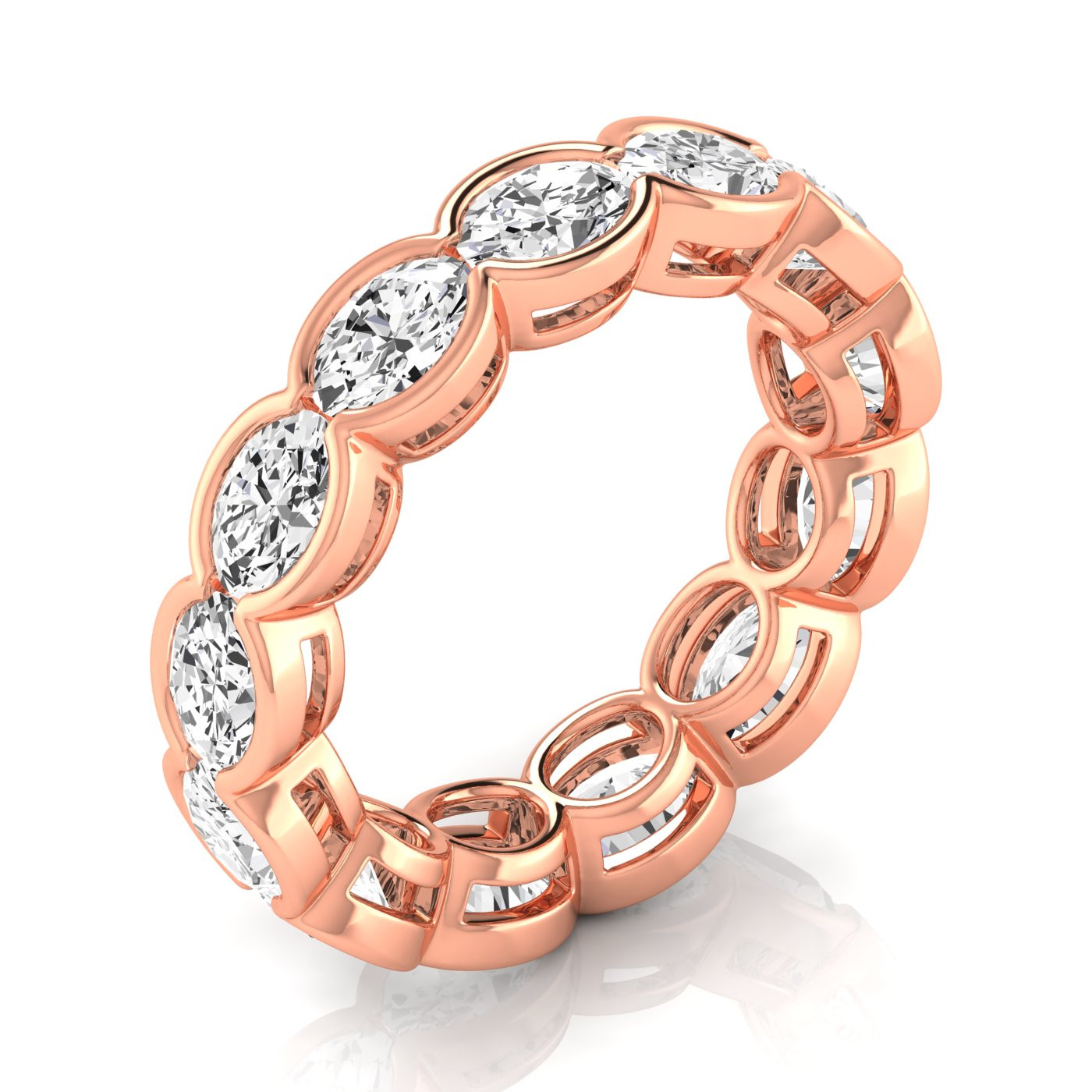 Ainara Natural BEZEL  Diamond Ring