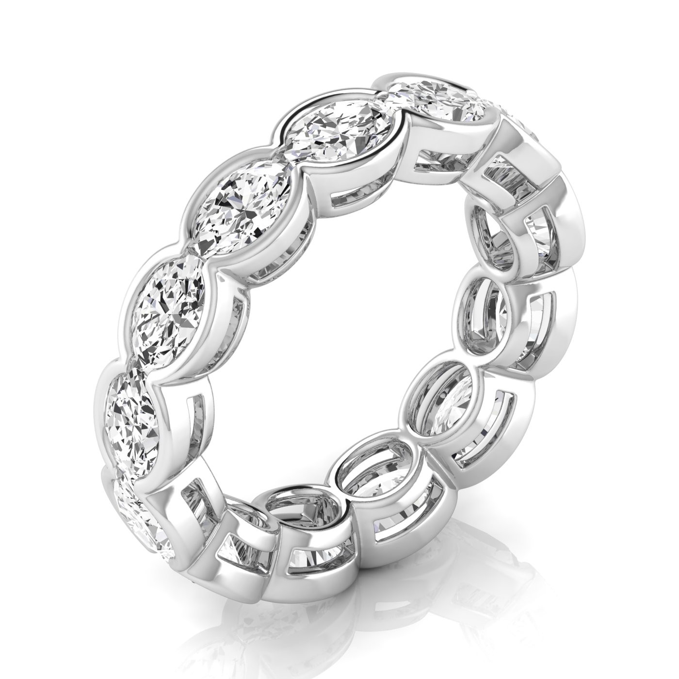 Ainara Natural BEZEL  Diamond Ring