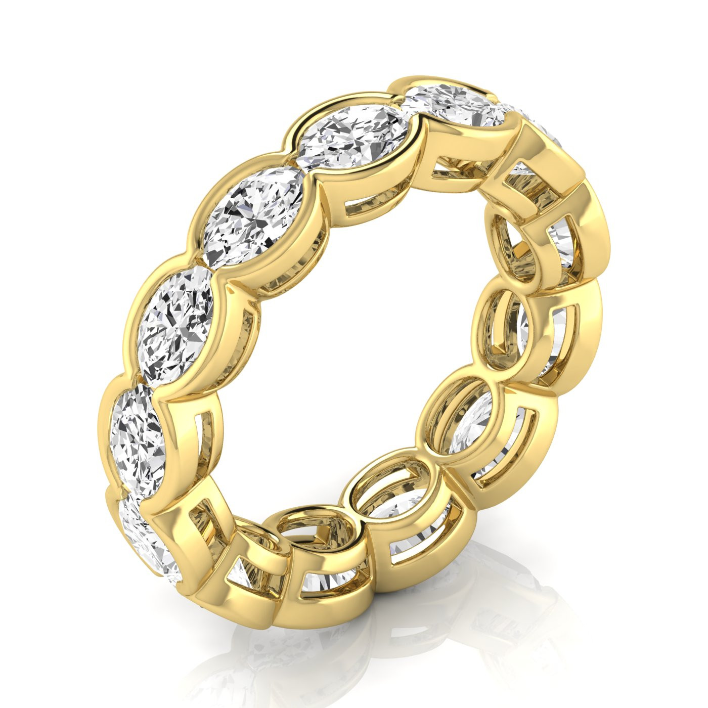 Ainara Natural BEZEL  Diamond Ring