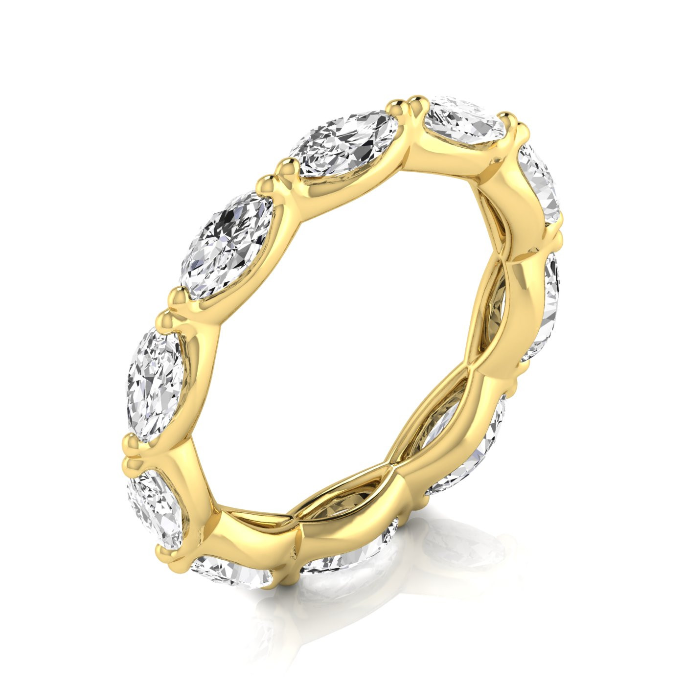 Alitzel Natural 2 Prong  Diamond Ring