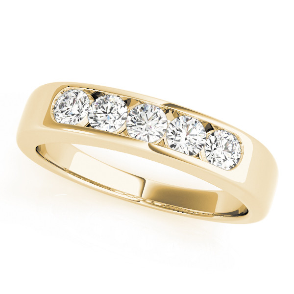 Faustina Natural Channel-Set  Diamond Ring