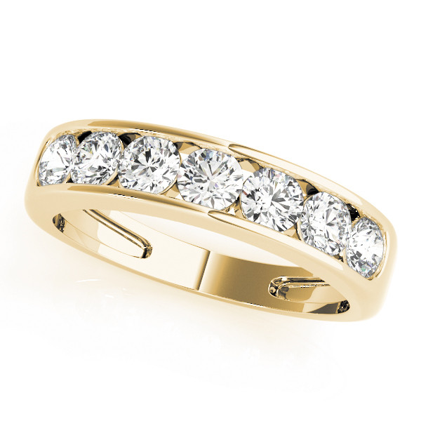 Jenaiah Natural Channel-Set  Diamond Ring