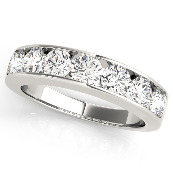 0.25 Ct Lab-Created Round Cut Haylo  Diamond Rings in 9K White Gold