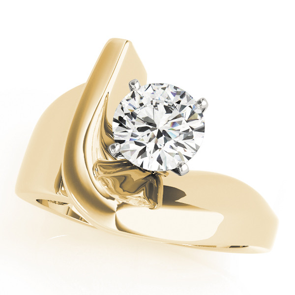 Yaiiua Natural 4 Prong  Diamond Ring