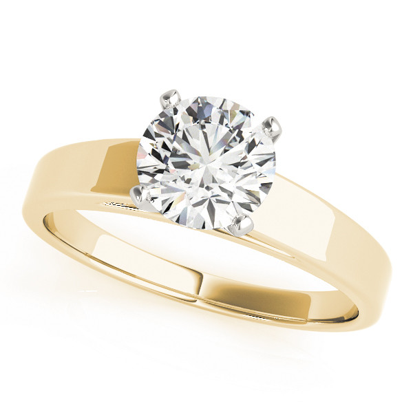 Zaylee Natural 4 Prong  Diamond Ring