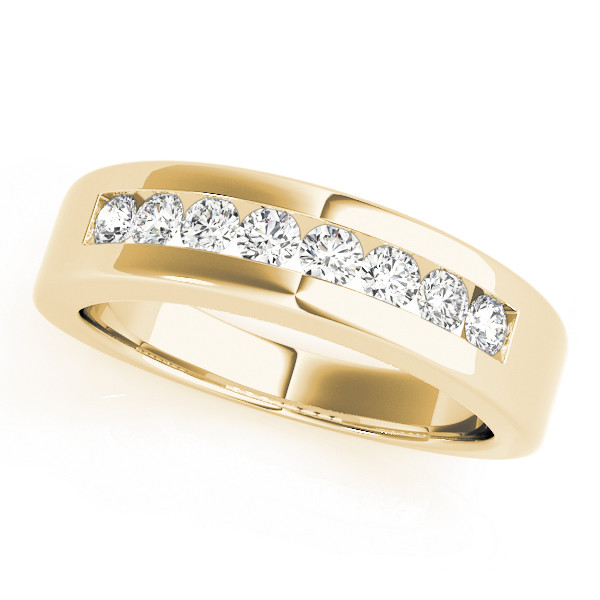 Ryland Natural Channel-Set  Diamond Ring