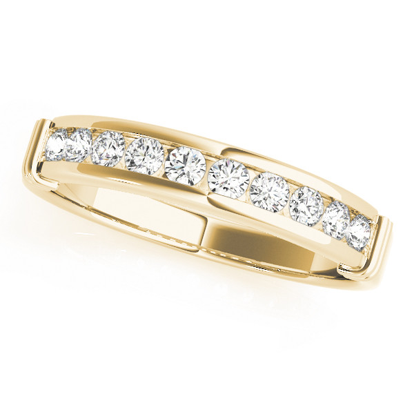 Leilana Natural Channel-Set  Diamond Ring