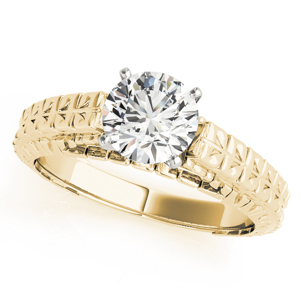 Daphne Natural 4 Prong  Diamond Ring