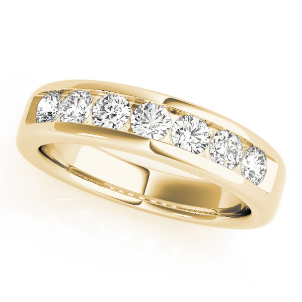 Eevie Natural Channel-Set  Diamond Ring