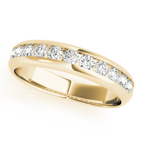 Genisis Natural Channel-Set  Diamond Ring
