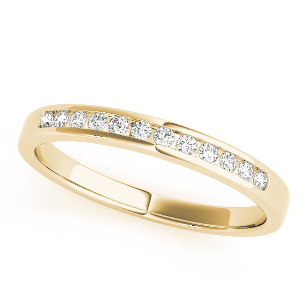 Keysha Natural Channel-Set  Diamond Ring