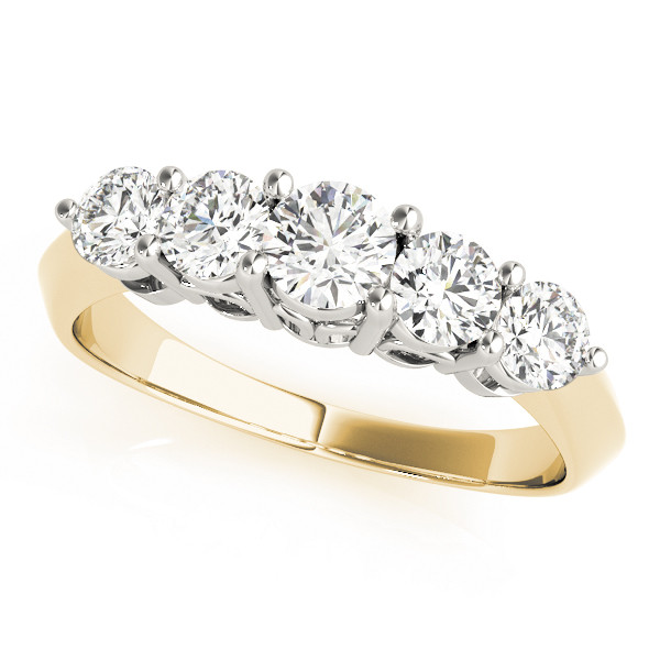 Cadence Natural Prong  Diamond Ring
