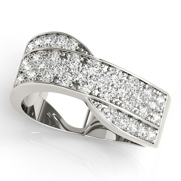 Cybil Natural Diamond  Wedding Ring