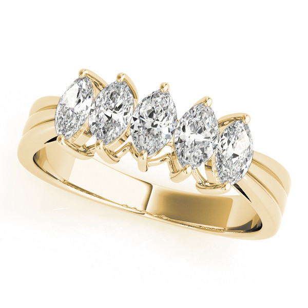 Natural Prong-Set Diamond Ring