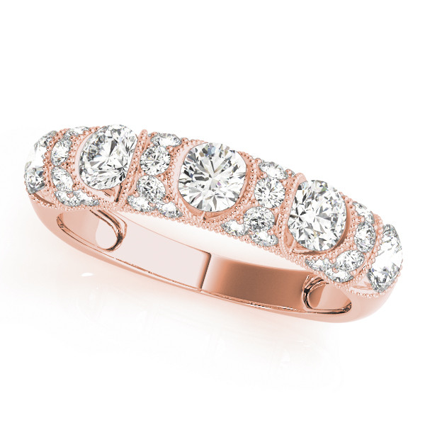 Natural Bar-Set Diamond Ring